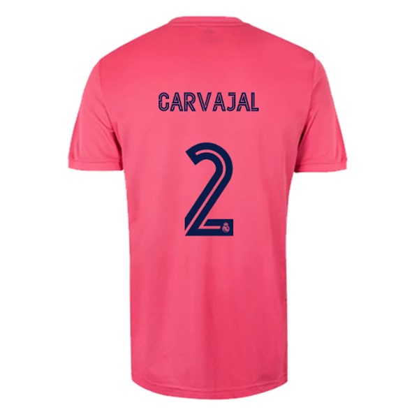 Maillot Football Real Madrid Exterieur NO.2 Carvajal 2020-21 Rose